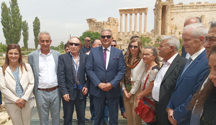 المرتضى من موقع بعلبك الأثري: بعلبك موعد دائم لترميم الزمان وبطولات أبنائها سجل ناطق بالفخامة والكبرياء