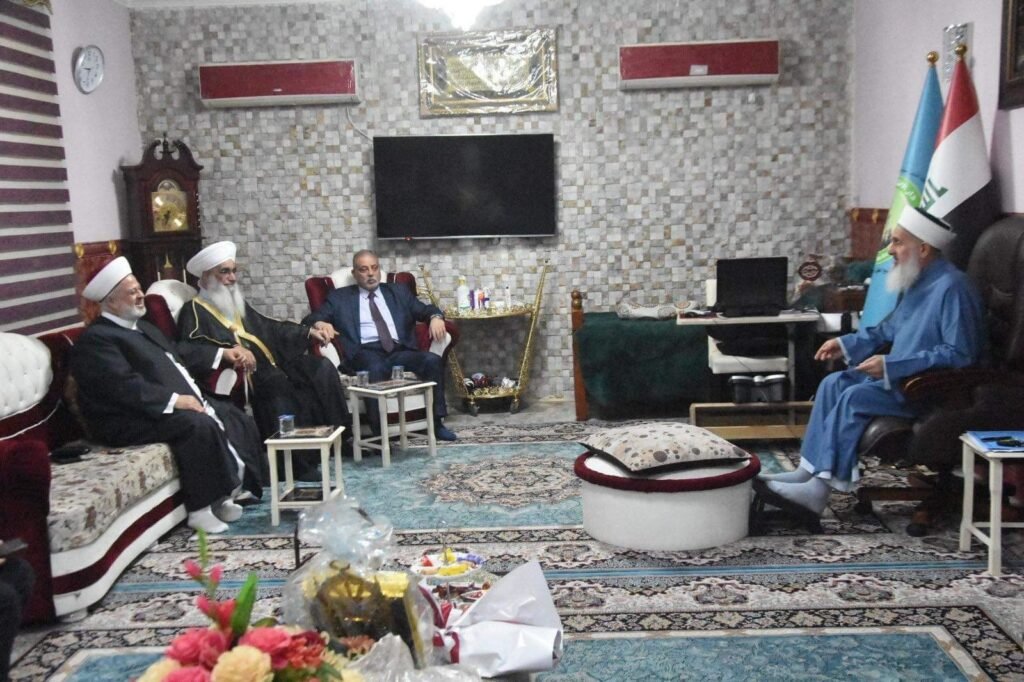 منسق عام جبهة العمل الإسلامي يلتقي مفتي الجمهورية العراقية