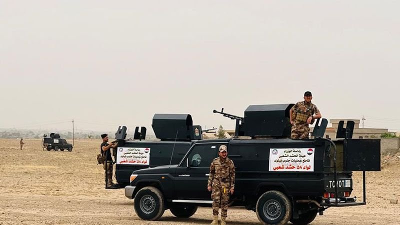 الحشد الشعبي يضبط حزامين ناسفين في عملية أمنية جنوب الموصل