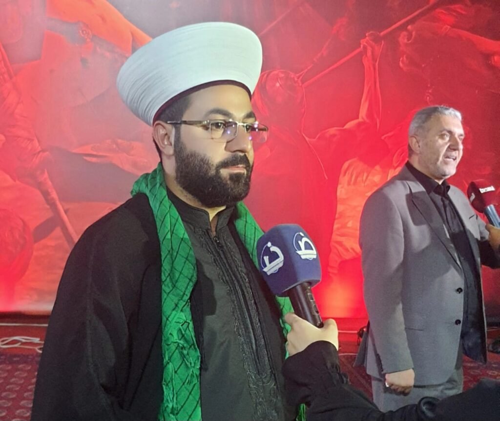 الشيخ الرفاعي باسم علماء عكار: نتمسك بمدرسة عاشوراء والحسين لكل المسلمين.