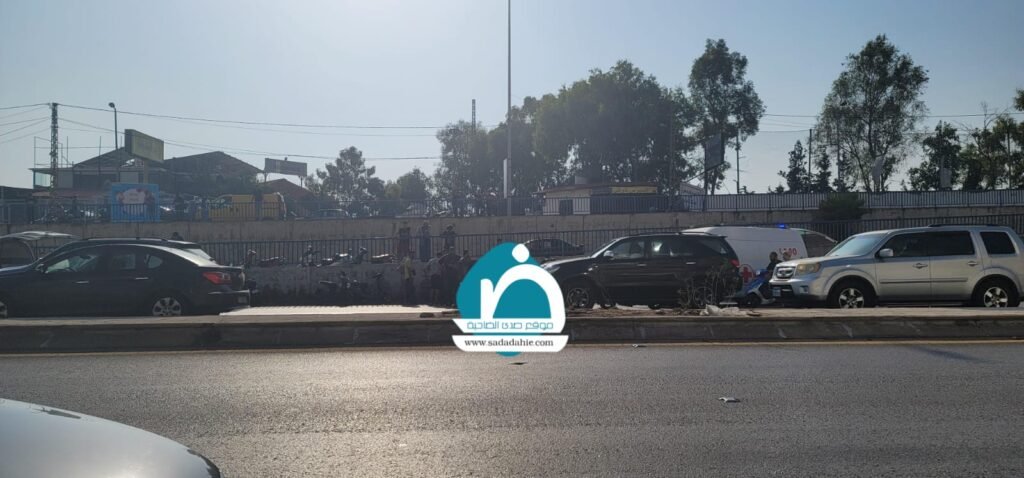 بالصورة، حادث سير بسبب زحمة سير خانقة على طريق المطار..إليكم التفاصيل! 