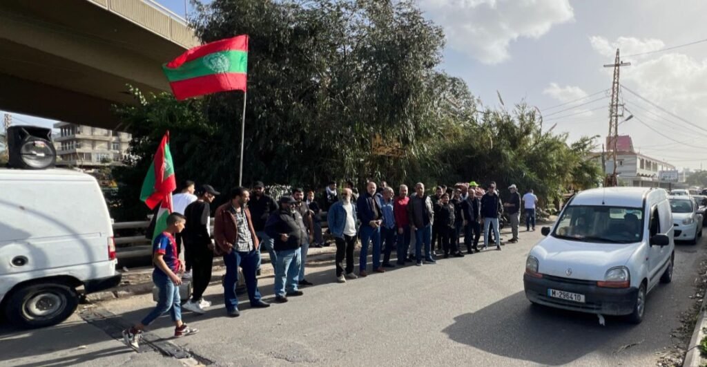 وقفة تضامنية للفرع الجنوبي في “الشعبي الناصري” دعما لأهالي فلسطين