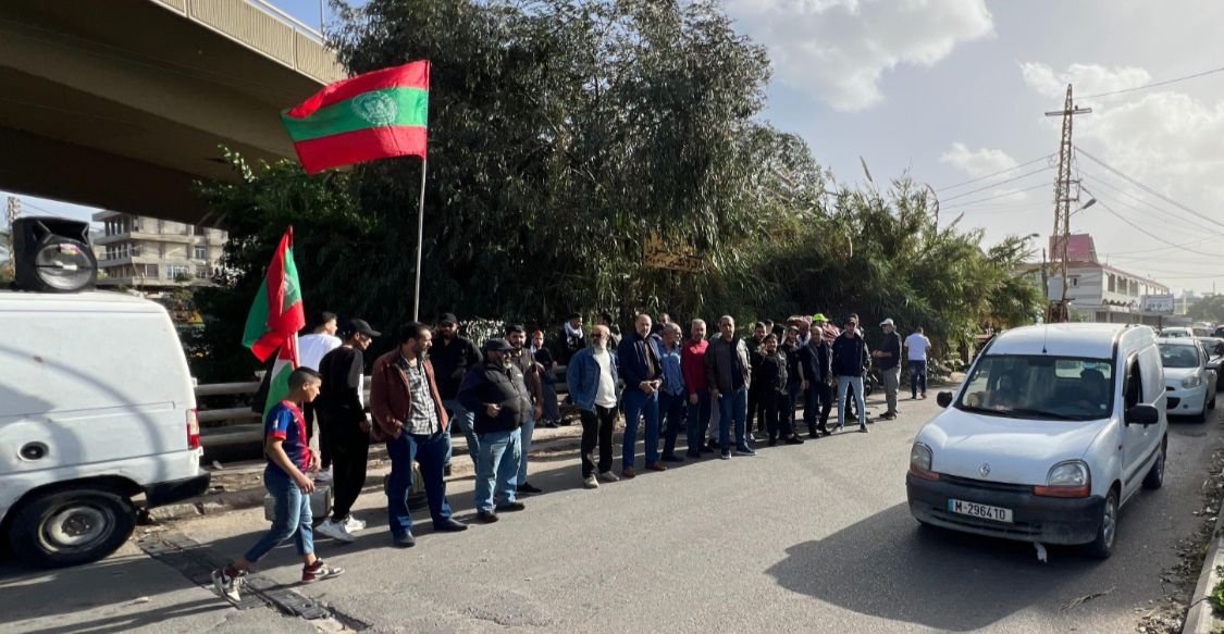 وقفة تضامنية للفرع الجنوبي في “الشعبي الناصري” دعما لأهالي فلسطين