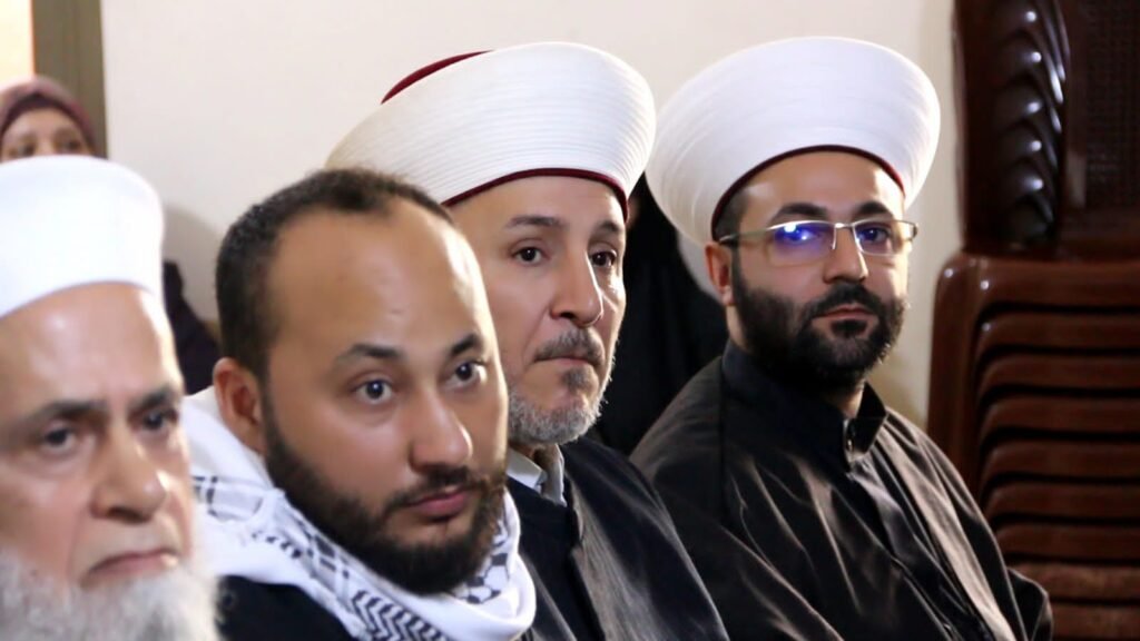 الشيخ الرفاعي في لقاء علمائي في جبهة العمل الإسلامي