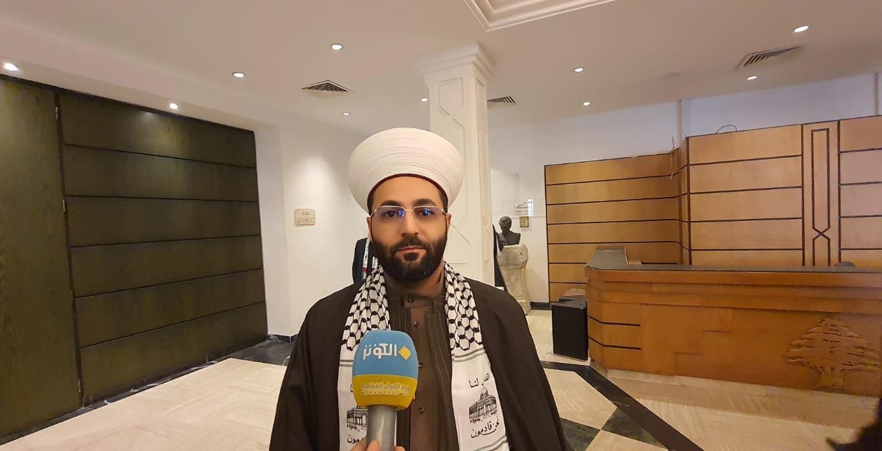 الشيخ مؤمن مروان الرفاعي من الأونيسكو: الكلمة اليوم للميدان، ومحورنا سينتصر.