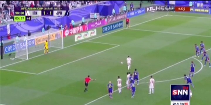 إيران تقصي اليابان وتتأهل لنصف نهائي كأس آسيا