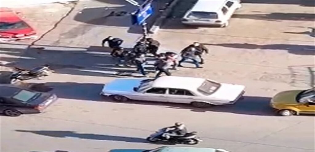 بالفيديو… توقيف مطلوب وإطلاق نار