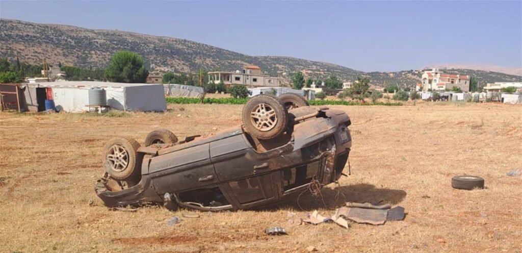 على طريق بلدة بوداي.. شاب يفقد السيطرة على سيارته ويفارق الحياة