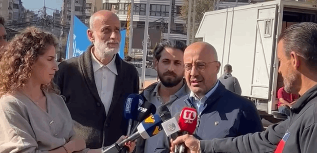 من الضاحية.. ياسين أطلق المرحلة الأولى من توزيع المساعدات إلى العائدين والمتضررين