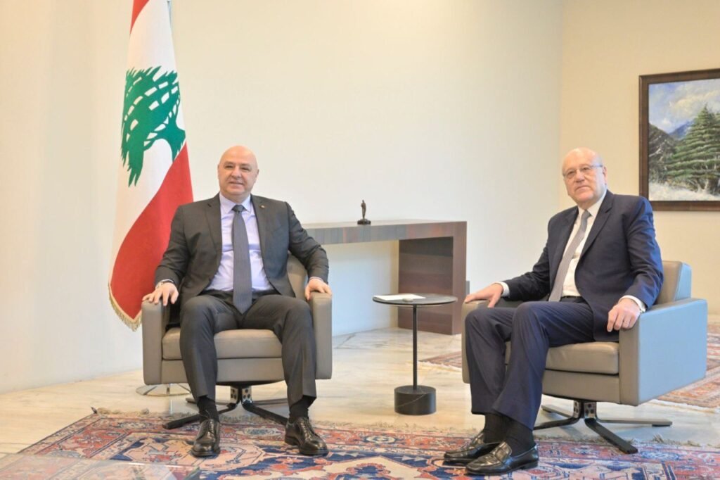 ميقاتي اول زوار الرّئيس الجديد!