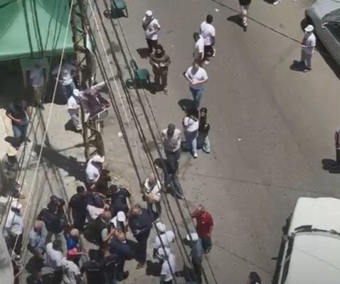 تسجيل اول اشكل انتخابي قرب المدرسة الكويتية في صيدا
