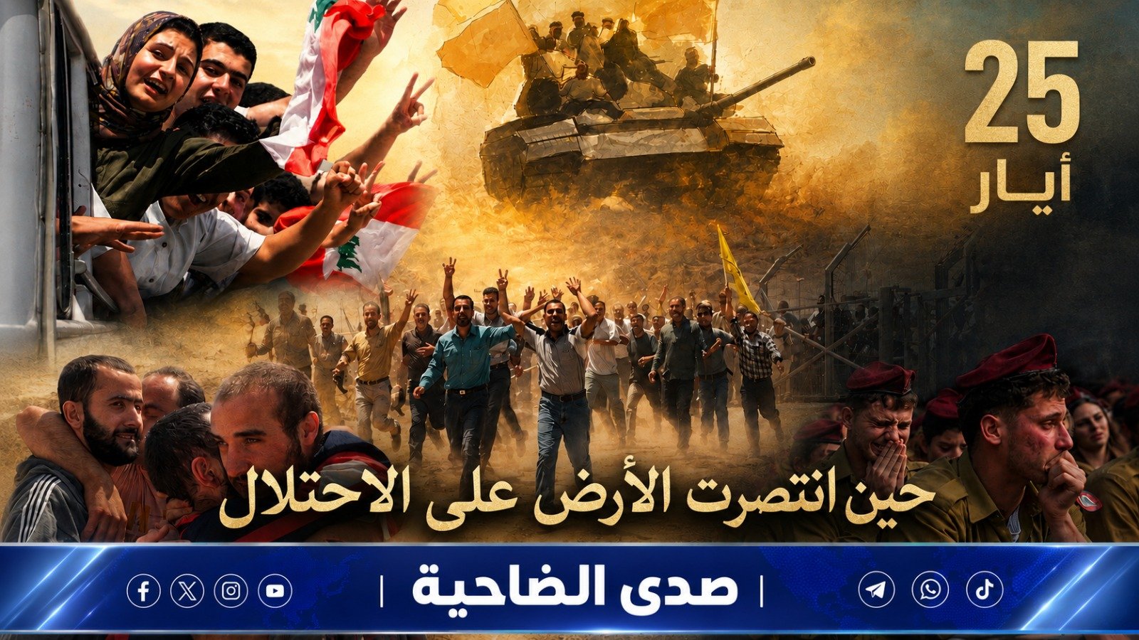 25 أيار… حين انتصرت الأرض على الاحتلال