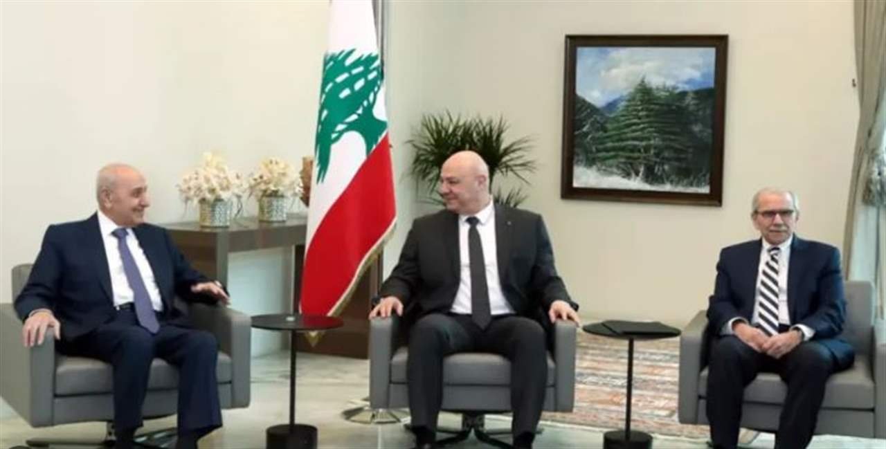 اتصالات جرت بين الرؤساء الثلاثة.. وبري تواصل مع “حزب الله”