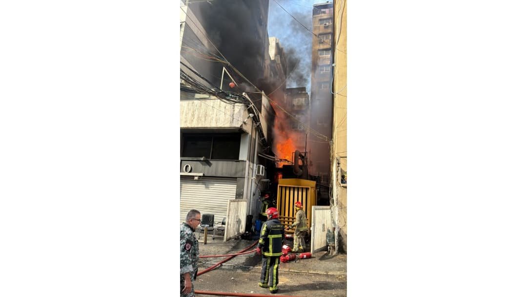 إخماد حريق في هذه المنطقة !