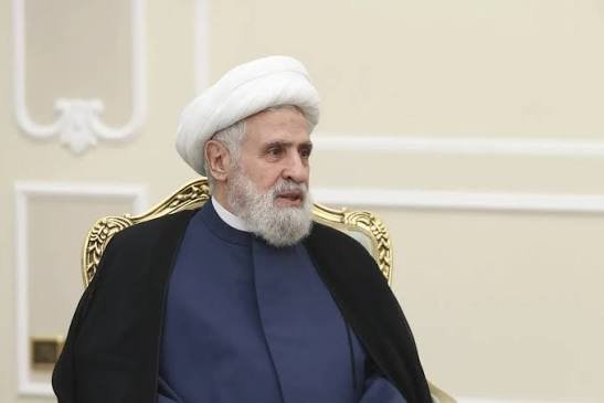 الأمين العام لحزب الله الشيخ نعيم قاسم يوجه رسالة إلى خليل الحية بمناسبة انتخابه رئيسًا للمكتب السياسي لحركة حماس