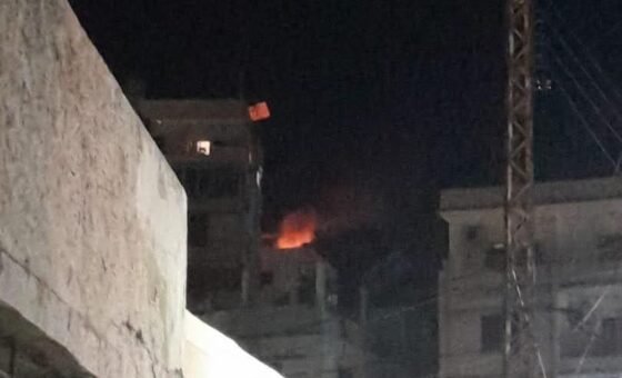 اندلاع حريق داخل شقة سكنية في مدينة الميناء