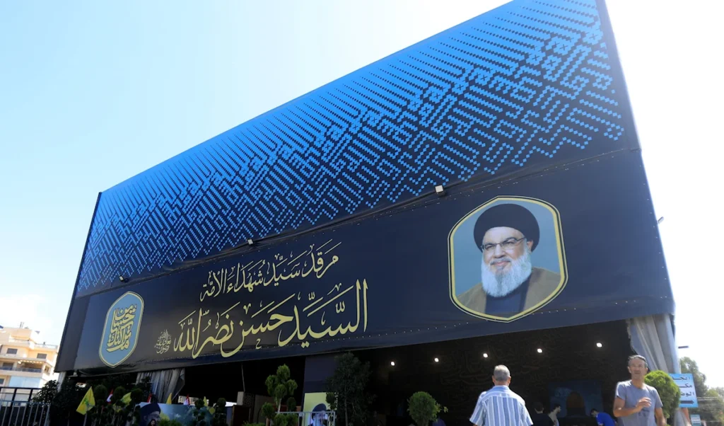 تشييد ضريح السيد حسن مُعلّق