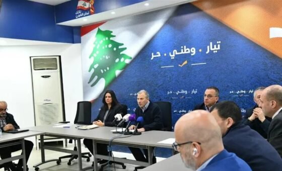 موقف معارضة.. “الوطني الحر” يجدد التزامه بالدفاع عن السيادة والمواطنين