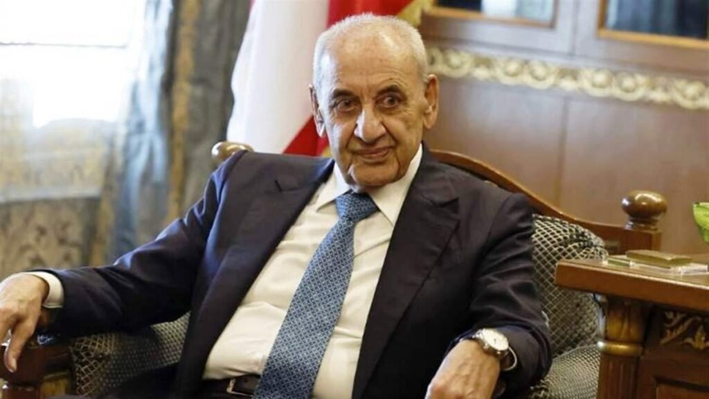 الرئيس بري أبرق الى نائب رئيس دولة الإمارات معزيا بوفاة شقيقه الشيخ أحمد بن راشد ال مكتوم .