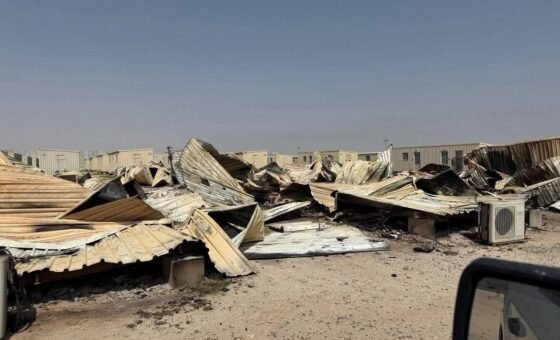صور حصرية تكشف دمارًا واسعًا في قواعد أمريكية بعد هجمات إيرانية!