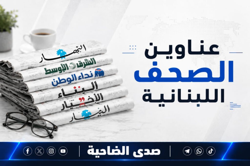 عناوين الصحف اللبنانية ليوم السبت 19 أيلول 2026