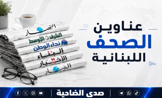 عناوين الصحف اللبنانية ليوم السبت 19 أيلول 2026