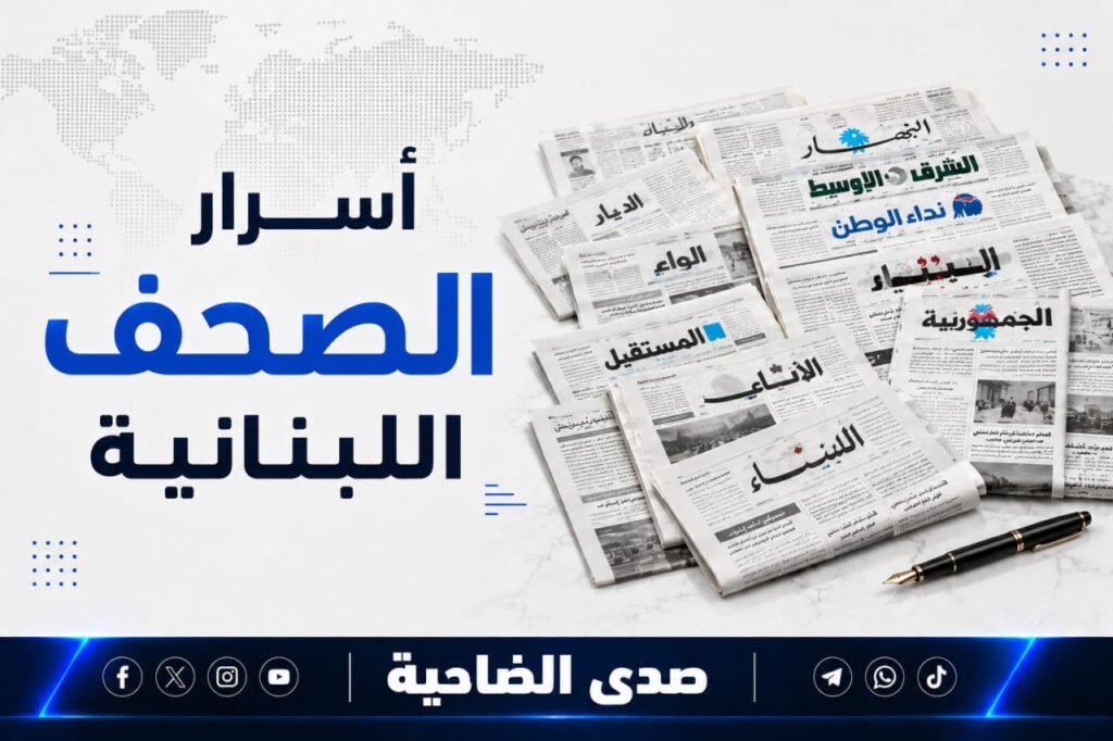 أسرار الصحف اللبنانية ليوم الجمعة 18 أيلول 2026