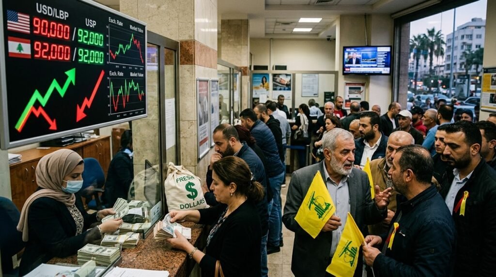 تحويلات المغتربين ودعم حزب الله يمنعان سقوط سعر الصرف