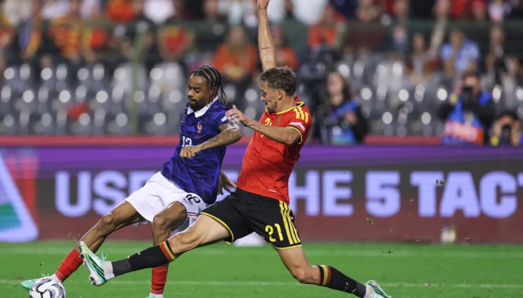 بث مباشر لمباراة فرنسا ضد بلجيكا في دوري الأمم الأوروبية