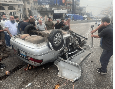 حادث سير مروّع عند هذه المستديرة !