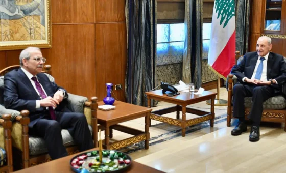 لقاء بين نبيه بري ونواف سلام