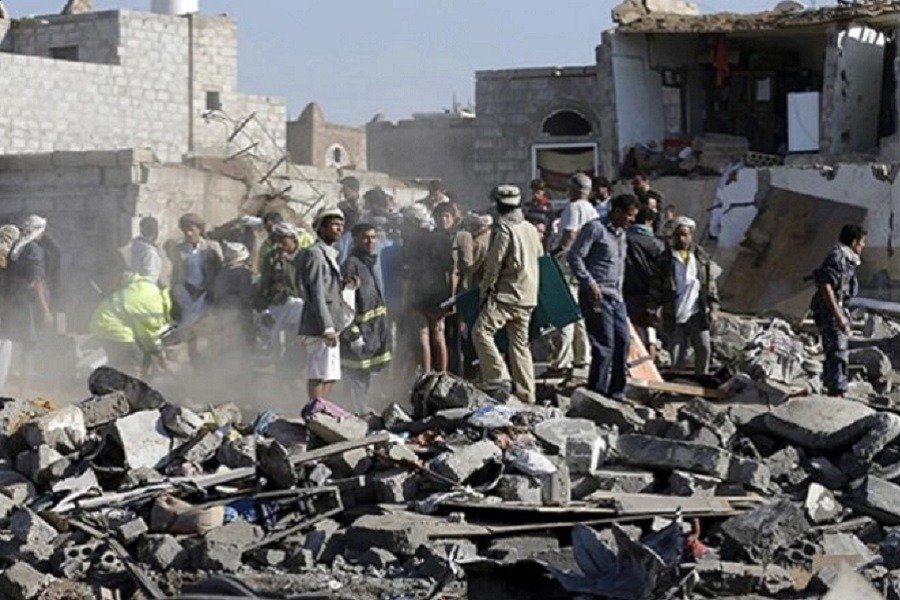 9 شهداء بينهم طفلان وامرأة في تصعيد سعودي للعدوان على اليمن