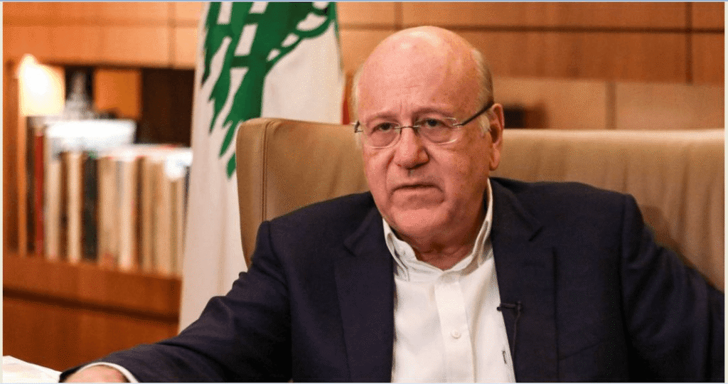 ميقاتي عرض مع الحجار والزين هاتفيا أزمة النفايات