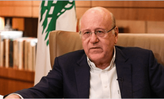 ميقاتي عرض مع الحجار والزين هاتفيا أزمة النفايات