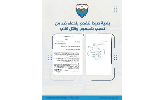 إخبار الى النيابة العامة الاستئنافية في الجنوب حول الاعتداءات على الكلاب الشاردة